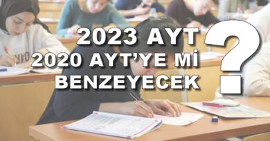 2023 AYT'nin Provası 2020 AYT'de Yapılmıştı!